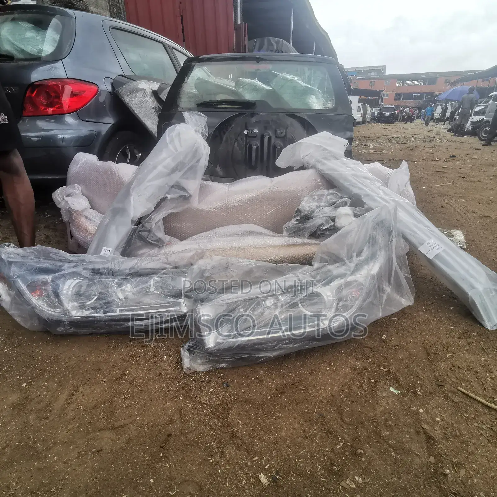 Complete Bumper and Accessories Including Headlamp and Back