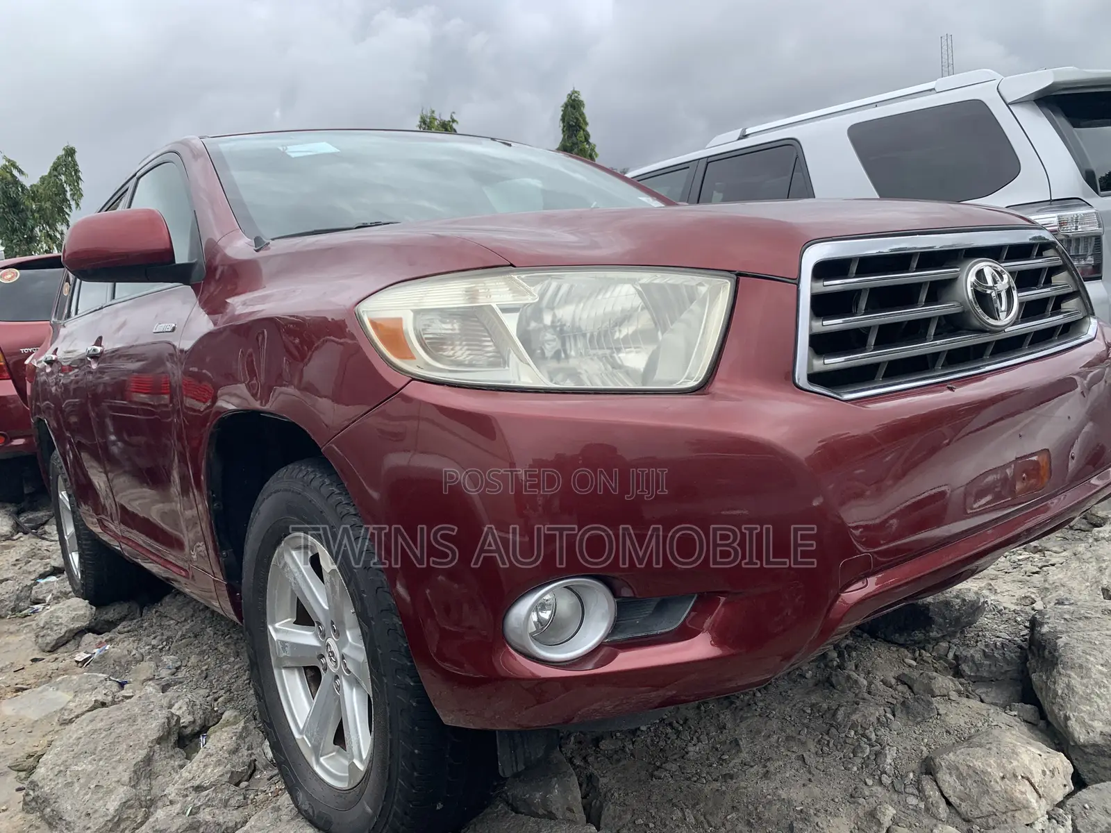 Toyota Highlander Limited 2010 Red