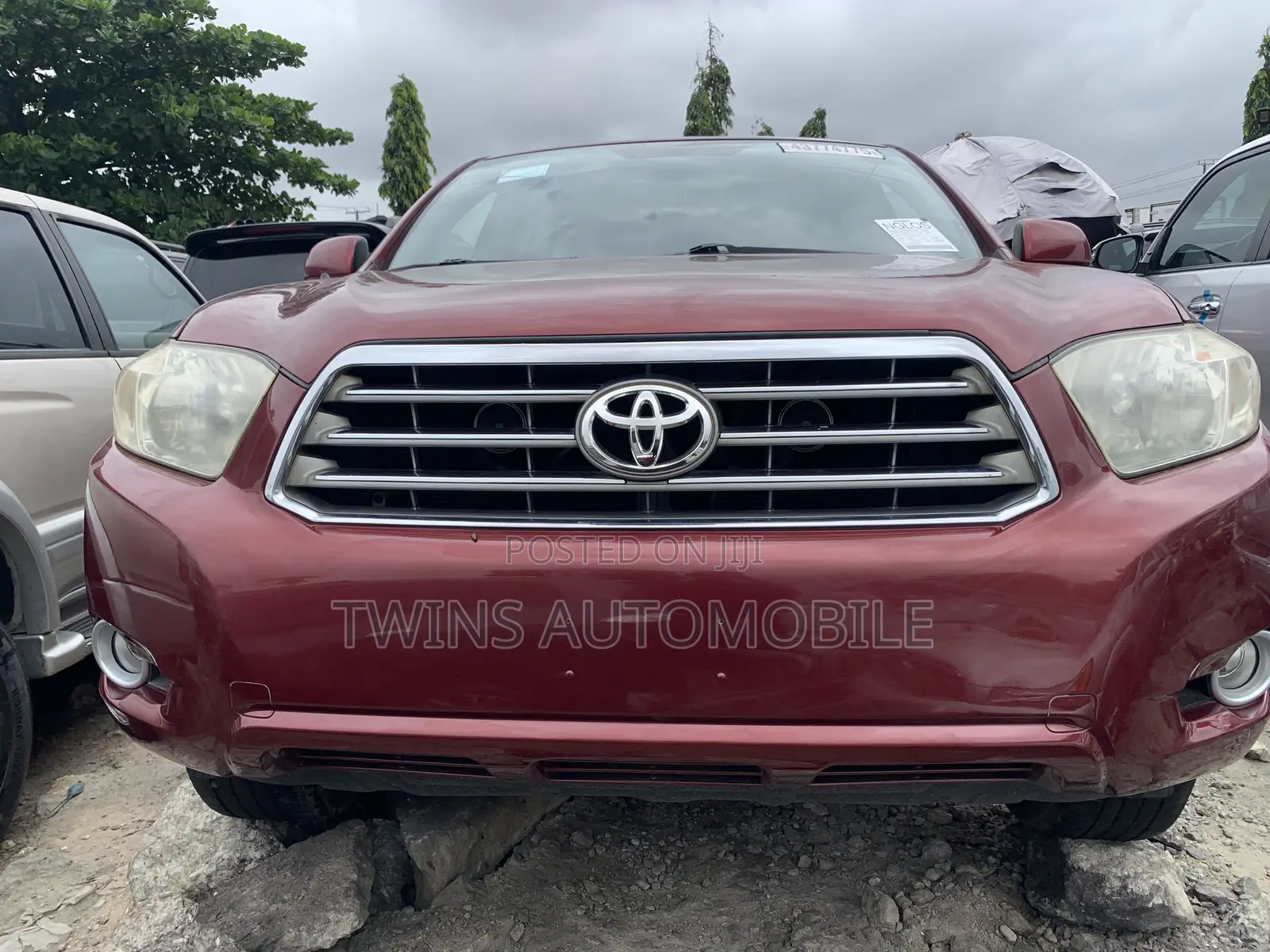 Toyota Highlander Limited 2010 Red