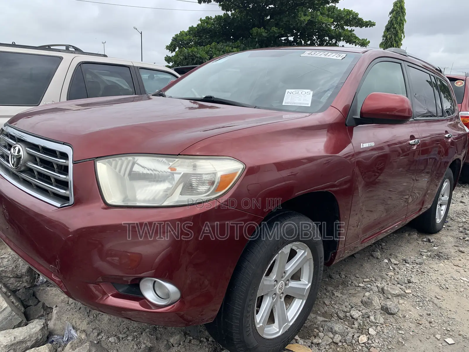 Toyota Highlander Limited 2010 Red