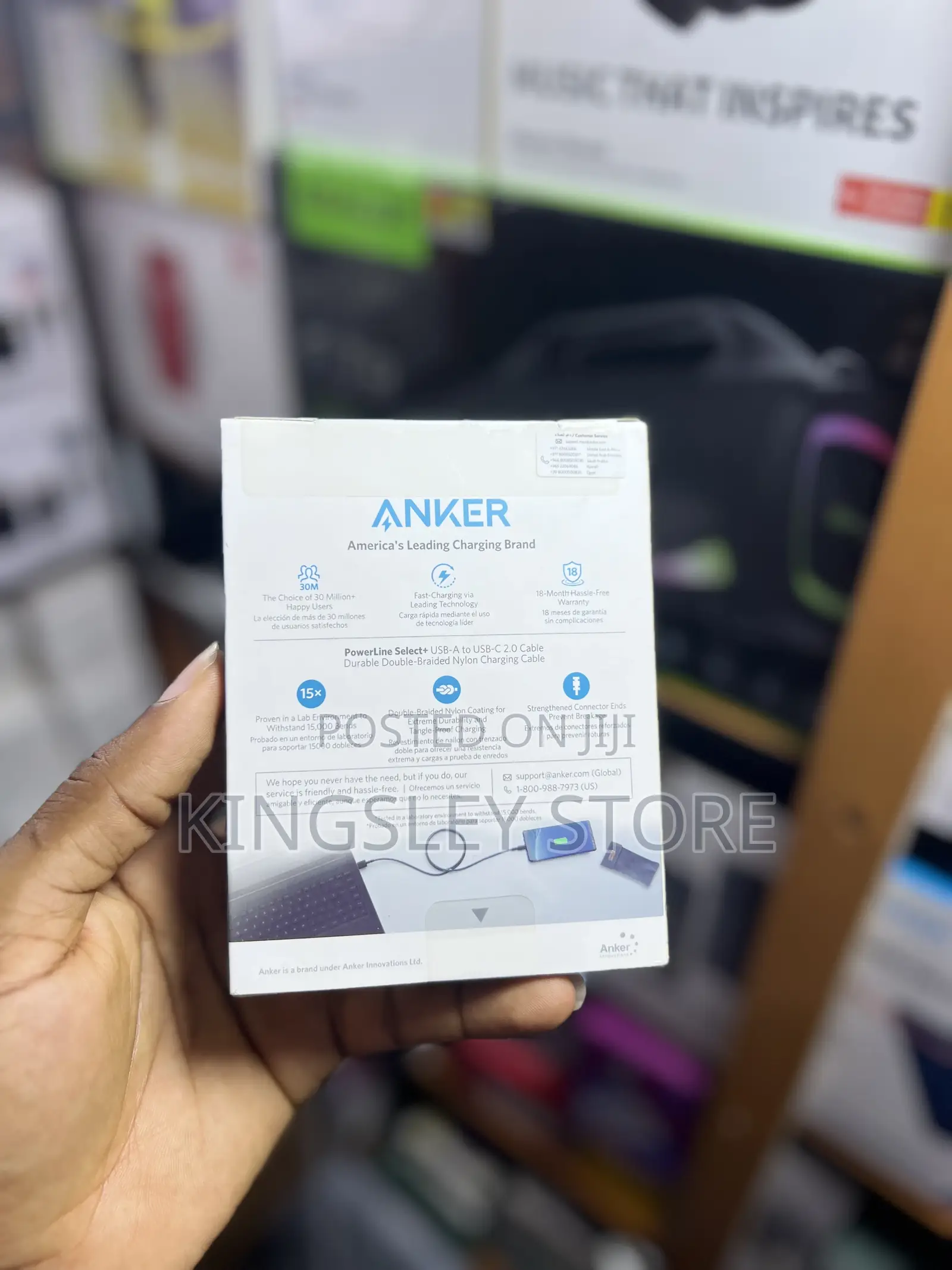 Anker Powerline Select + Usb-a to Usb-C 2.0 Cable