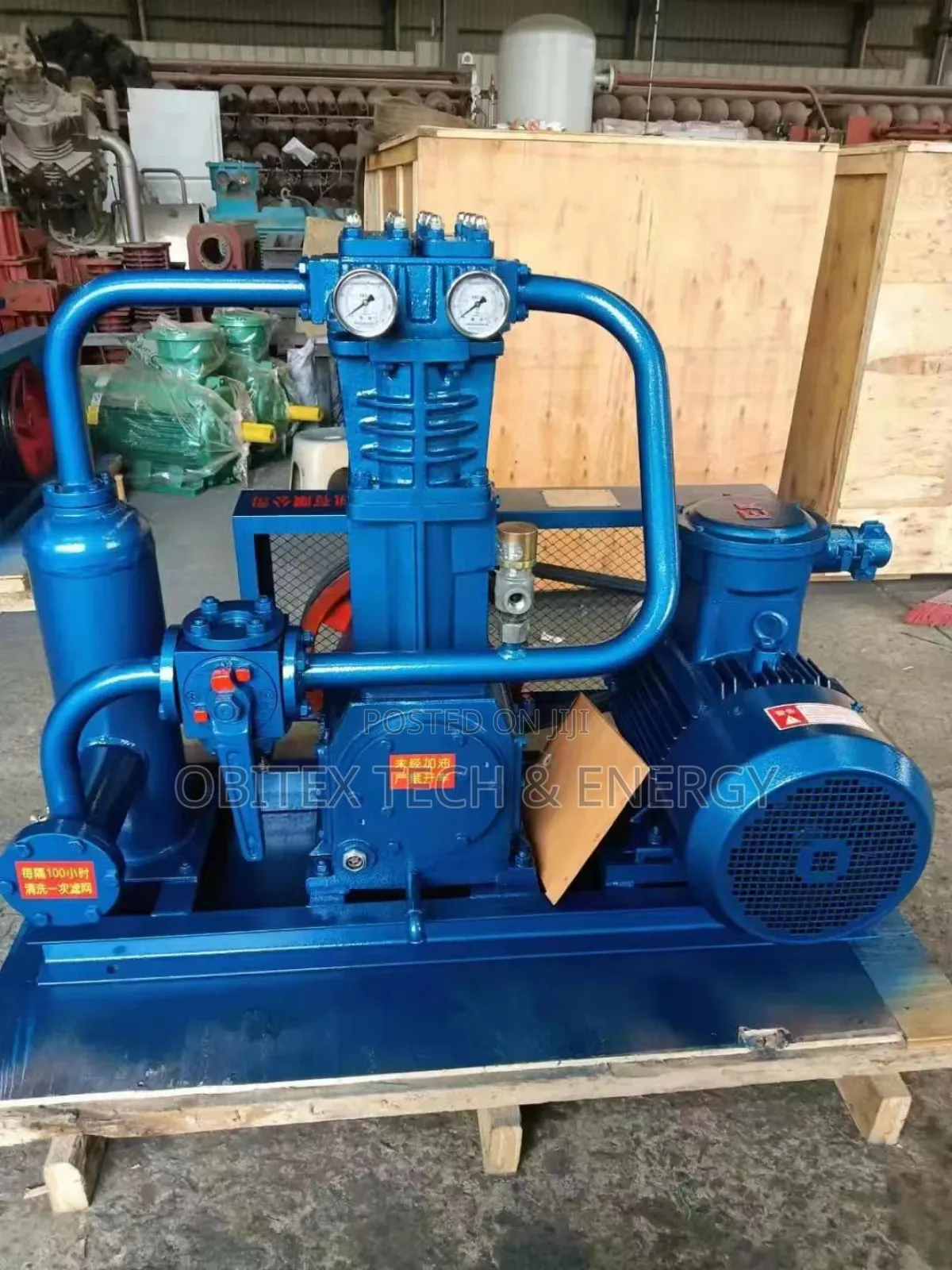 7.5kw (10hp) Emyblez LPG Compressor – 0.6 M3/Min Flow Rate