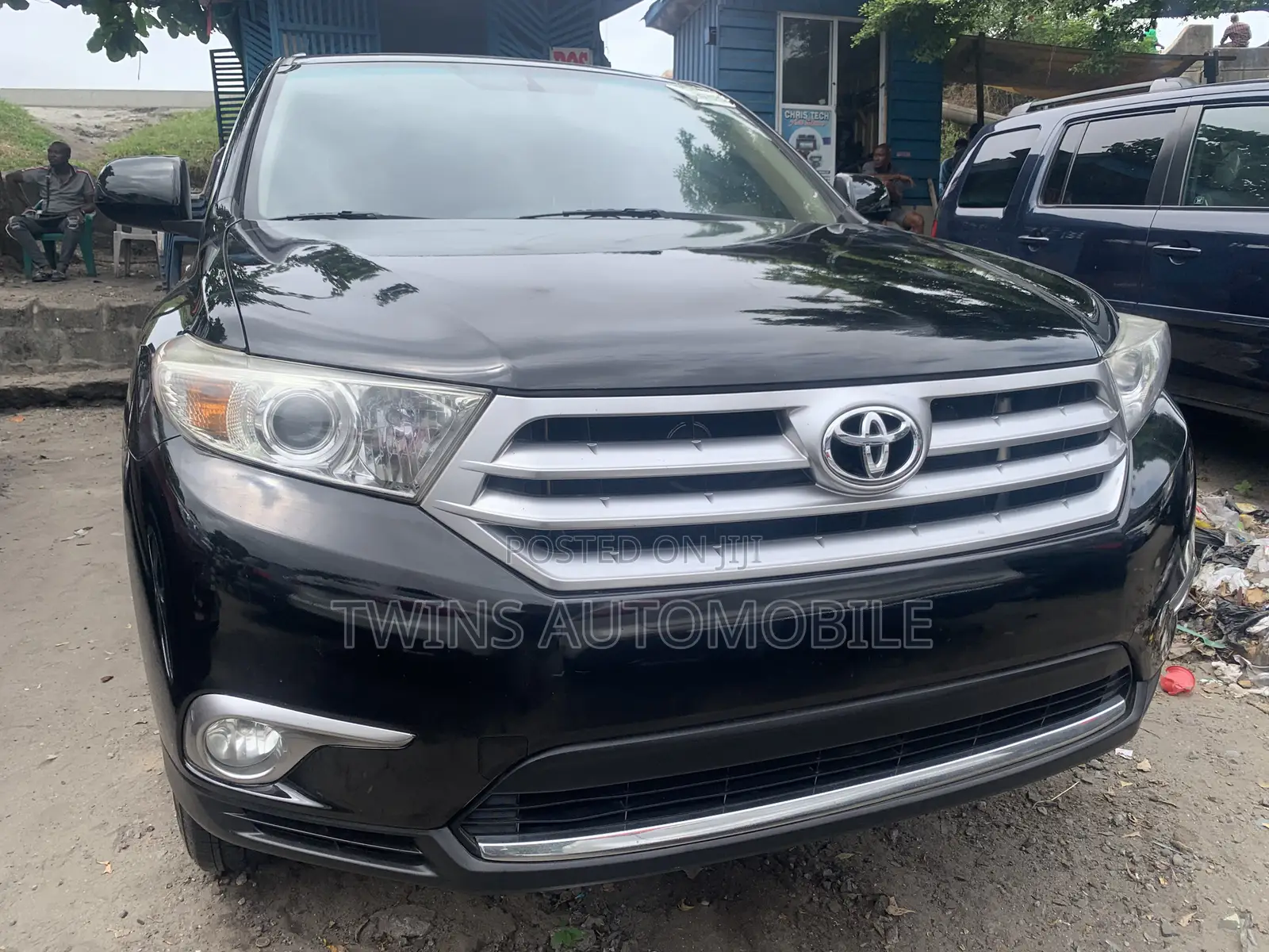 Toyota Highlander Limited 3.5l 4WD 2013 Black