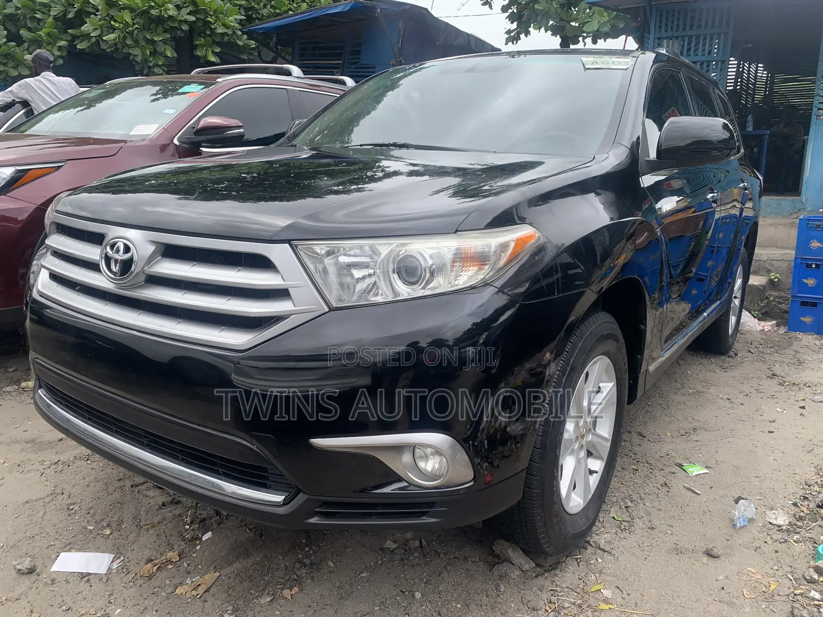 Toyota Highlander Limited 3.5l 4WD 2013 Black