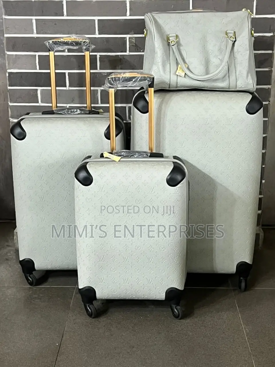 Premium Leather Luggage