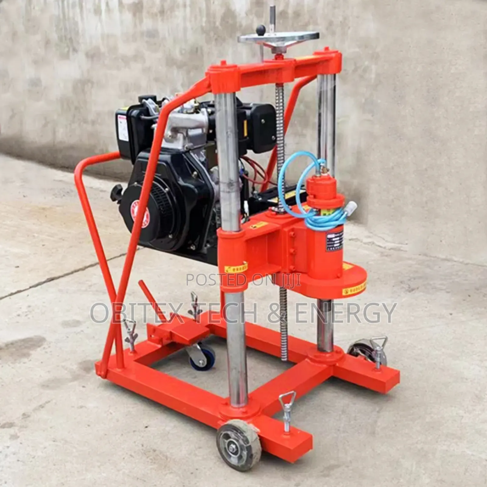 Concrete Core Drilling Machine–Gasoline Engine, Mobile Stand¦150-300mm