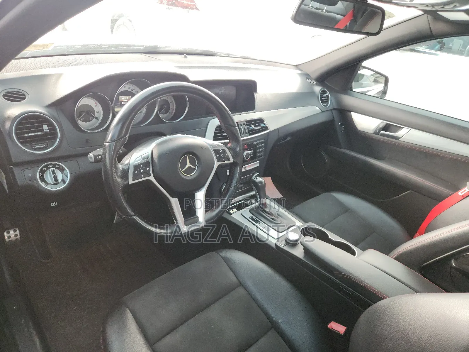 Mercedes-Benz C300 Sport 4Matic Sedan AWD (3.5L 6cyl 7A) 2013 Black