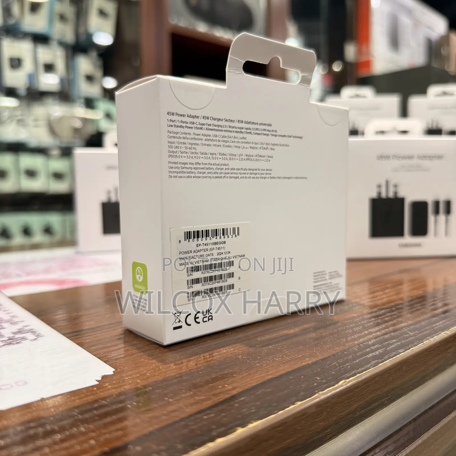 Samsung 45w Charger Adapter Low Standby Usb-C With Cable