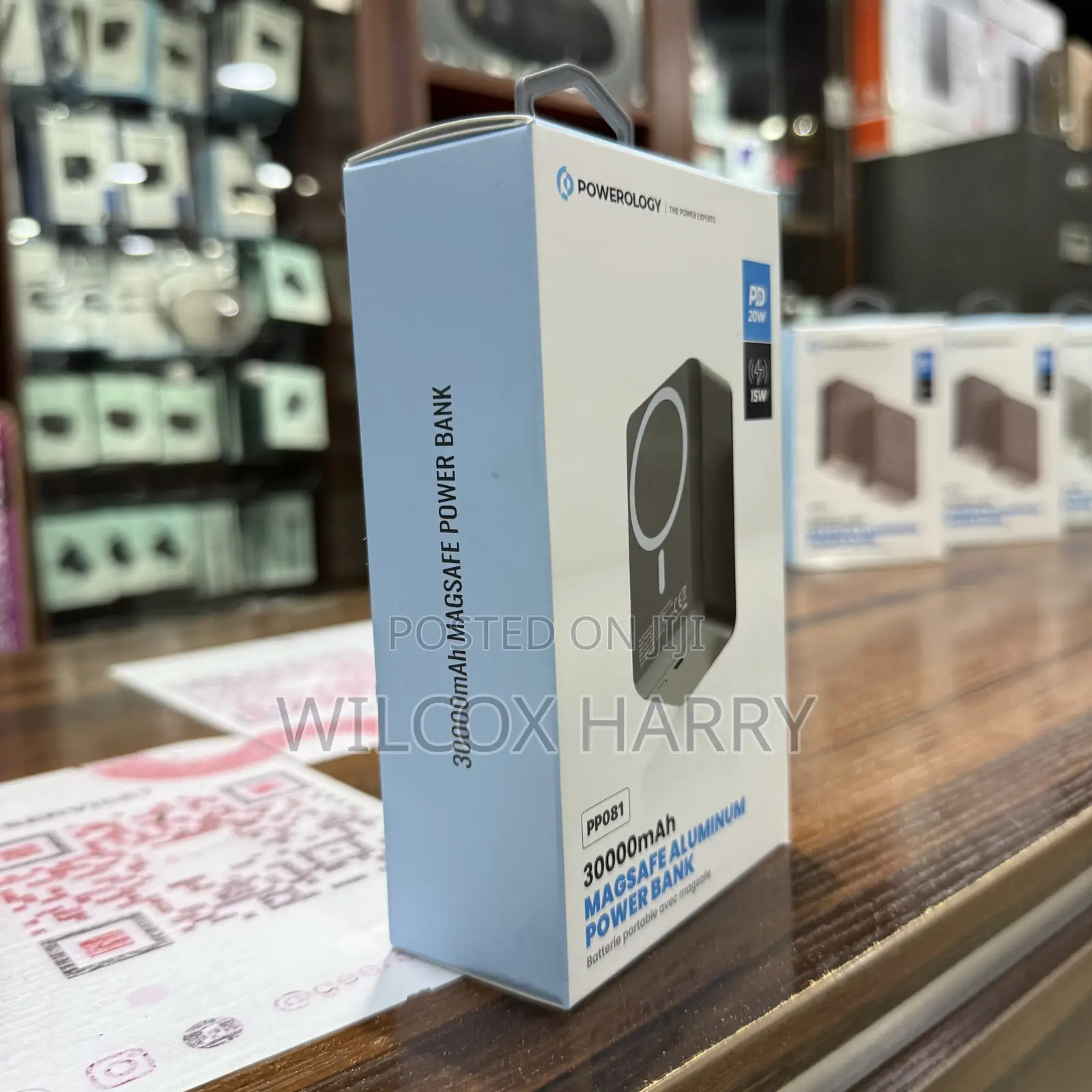 Powerology 30,000mah Magsafe Wireless Power Bank