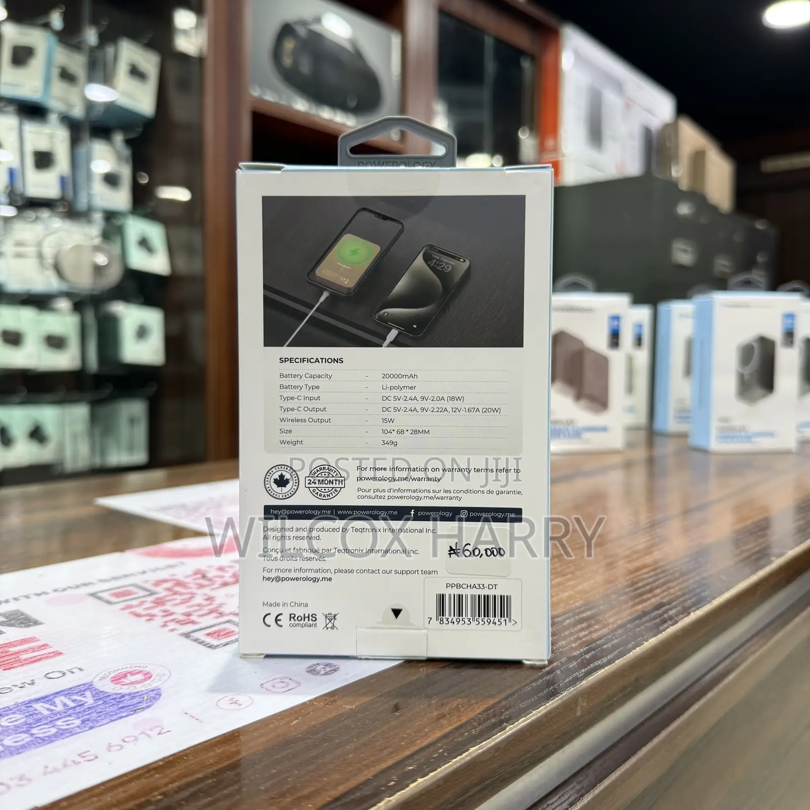 Powerology 20,000mah Magsafe Power Bank