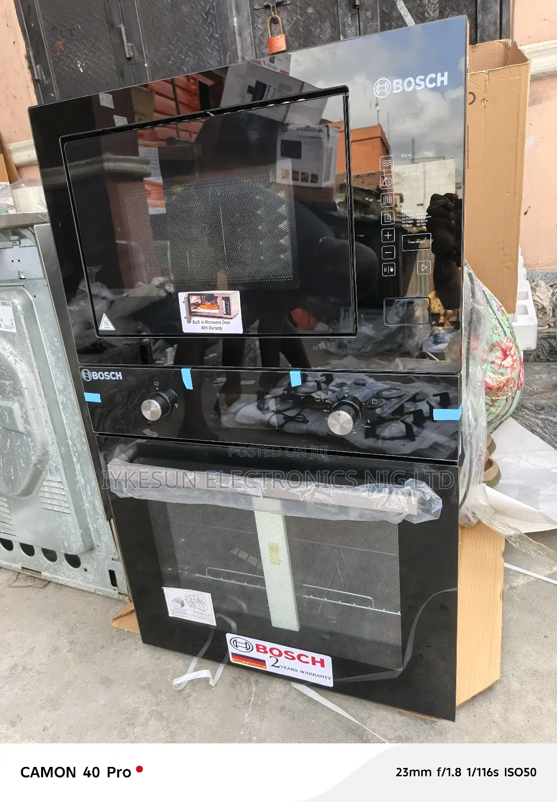 Quality Bosch Built-in Gas Ele Oven Automatic Microwave