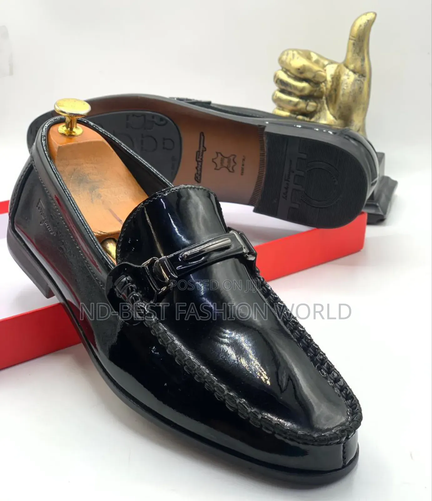 Black Men's Hermes Shoes