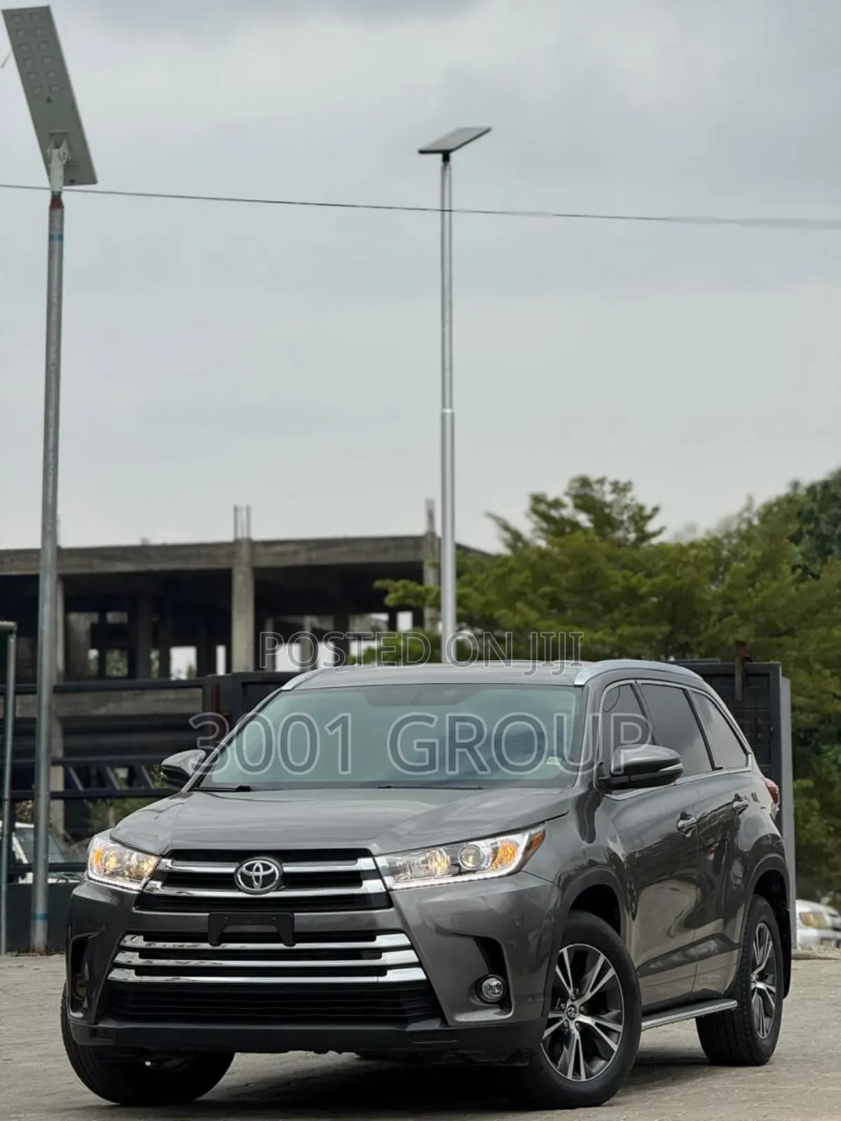 Toyota Highlander XLE V6 4x4 (3.5L 6cyl 6A) 2016 Gray
