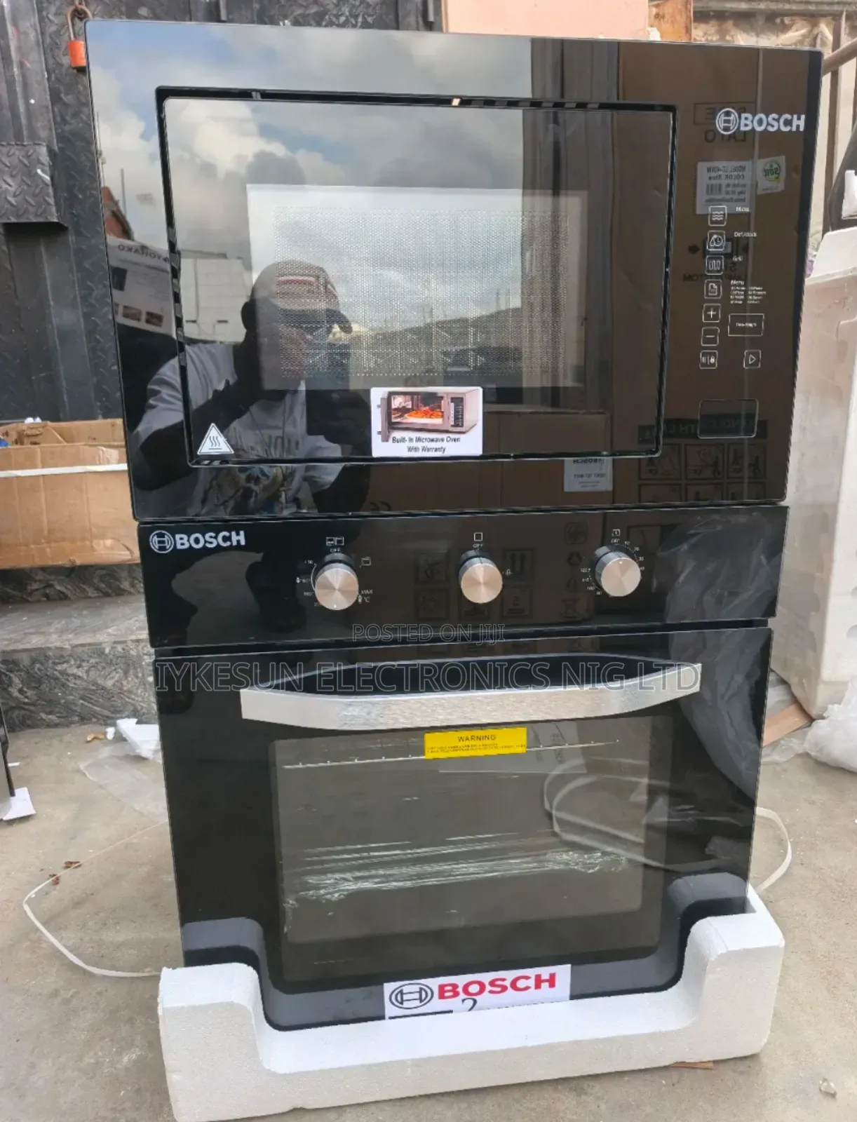 Bosch Built-in Automatic Microwave Built-in Gas Ele Oven
