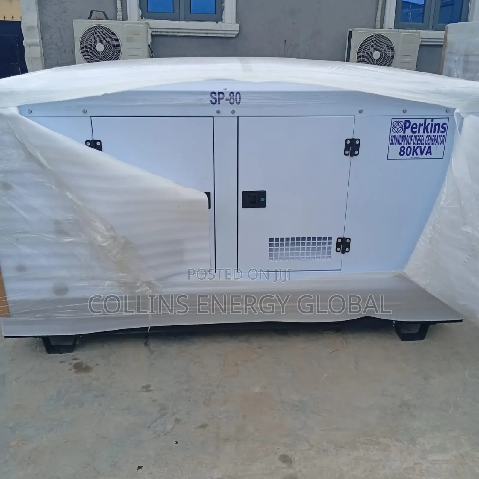 80kva Uk Perkins Soundproof Copper Coil Generator