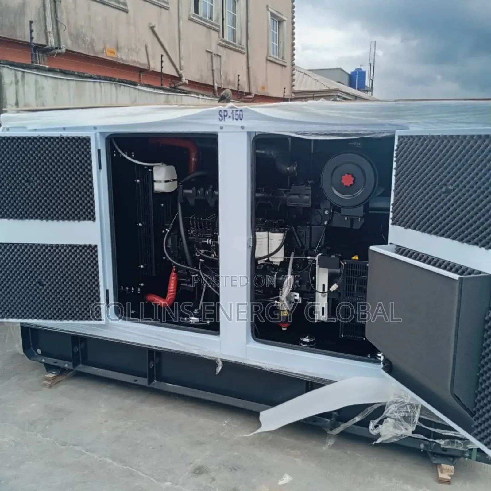150kva Uk Perkins Soundproof Copper Coil Generator
