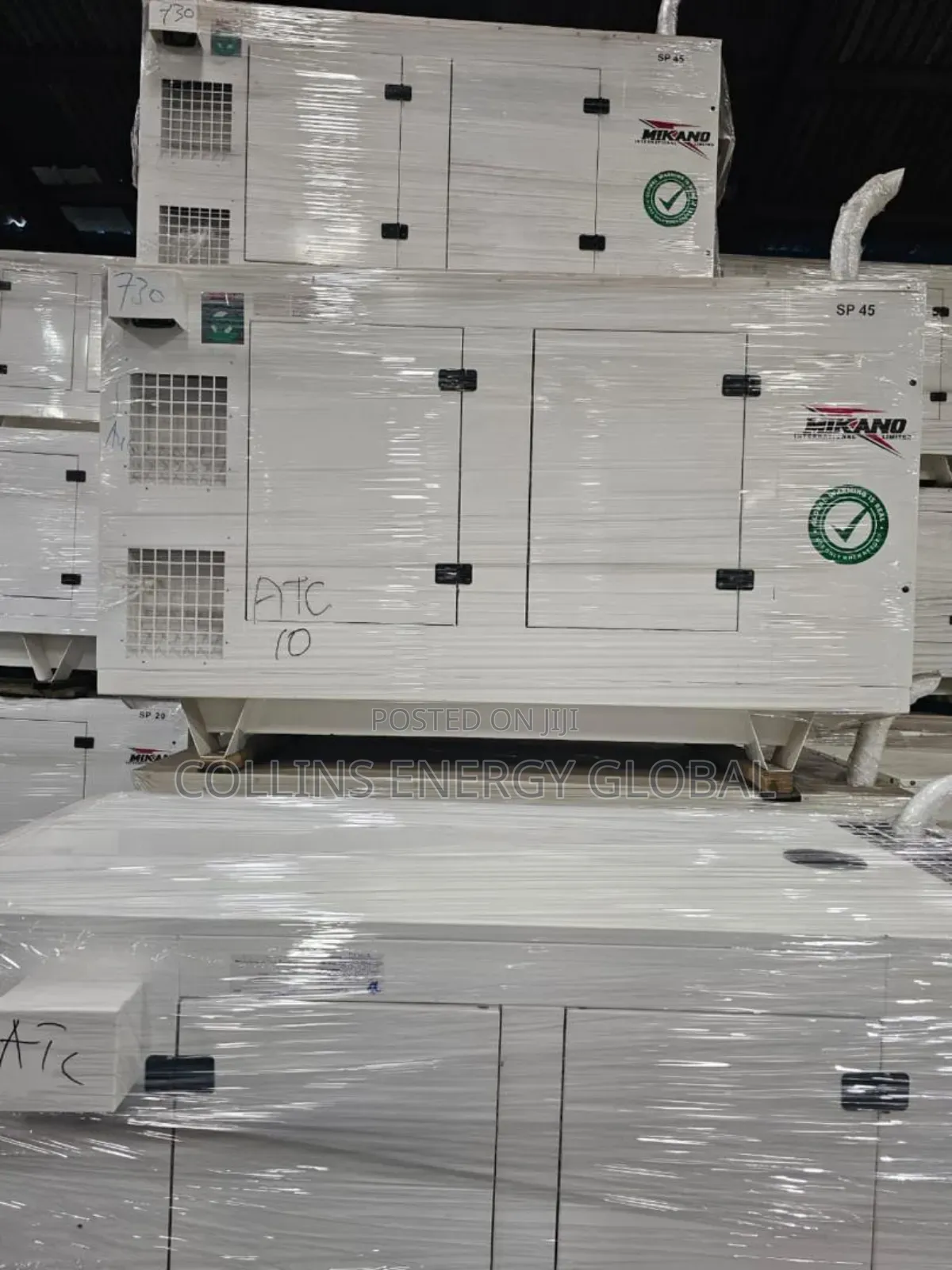 20kva Mikano Soundproof Copper Coil Generator
