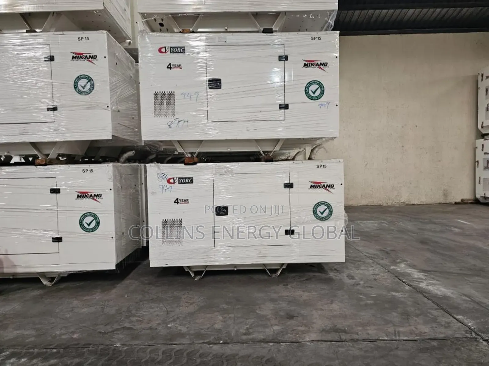 20kva Mikano Soundproof Copper Coil Generator