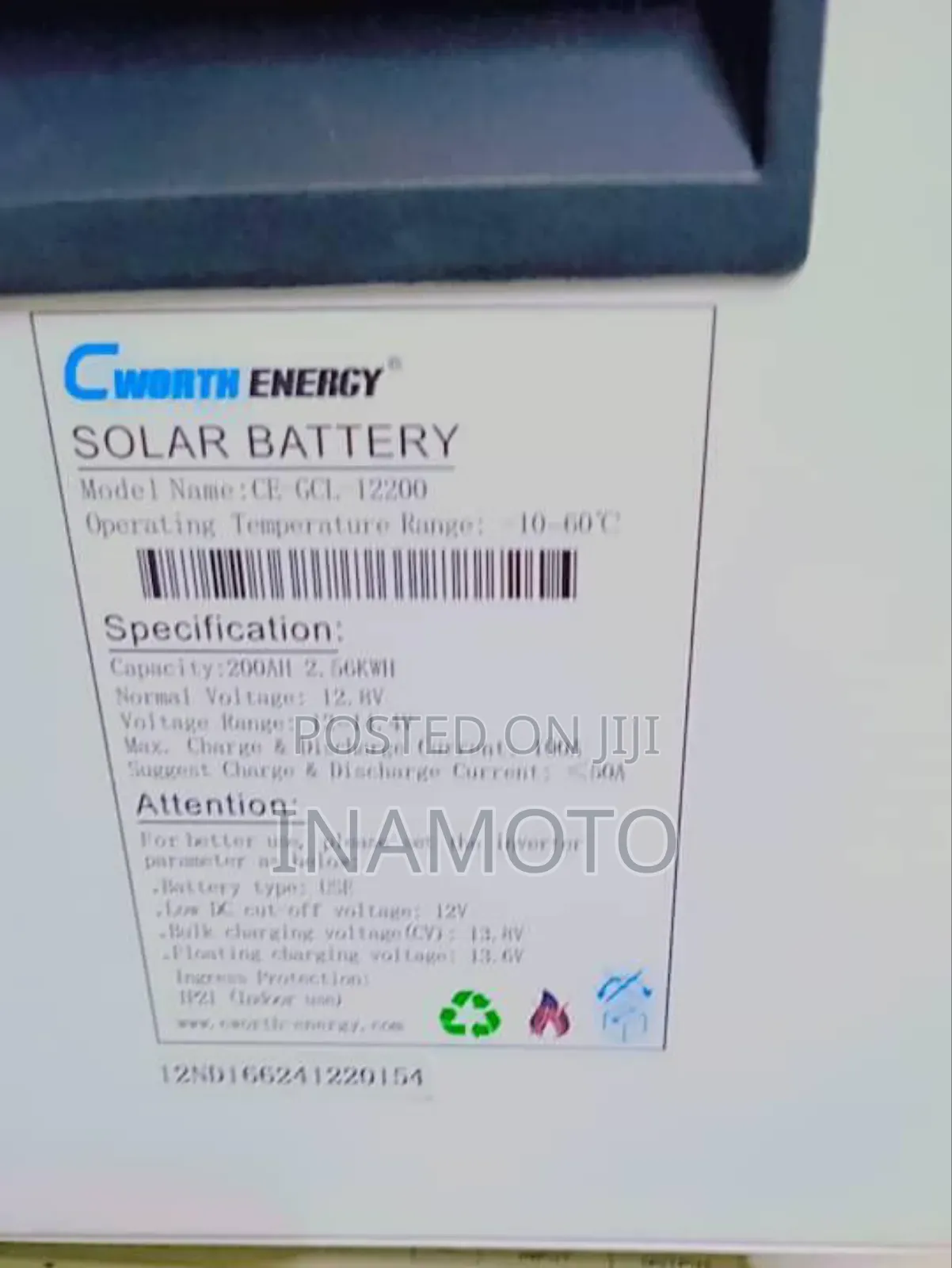 2.5kwh Lifepo4 Battery