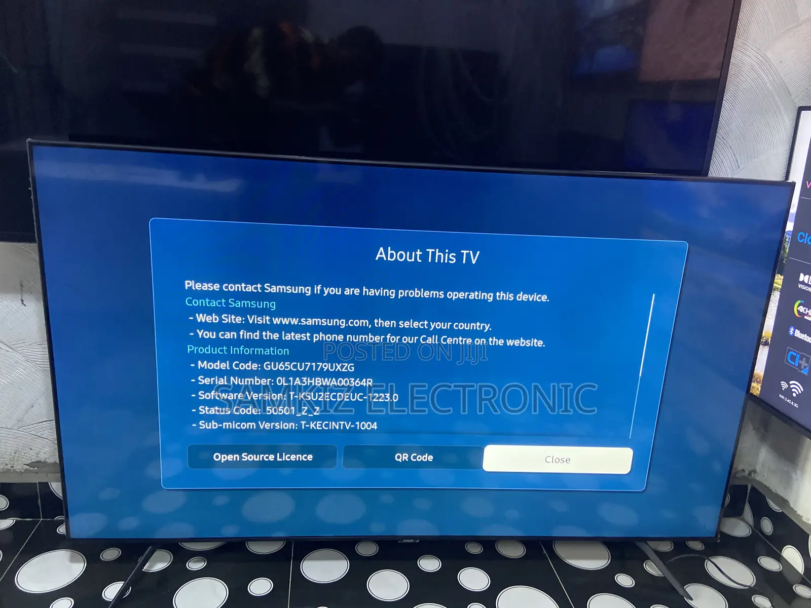 Samsung Crystal Uhd 65 Inches Cu7179 (2023-2024) Latest Model