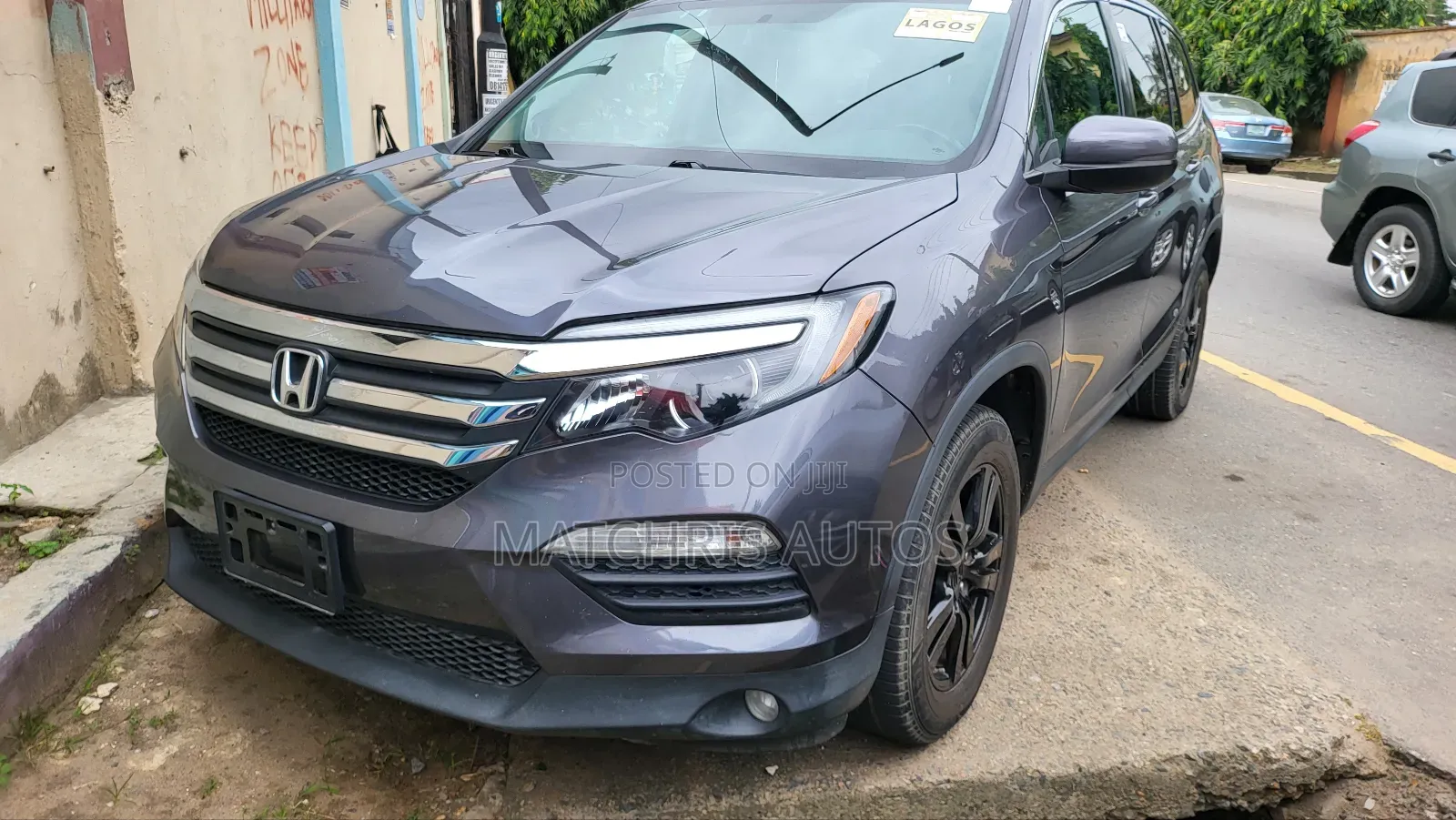 Honda Pilot Touring 4dr SUV (3.5L 6cyl 9A) 2016 Gray