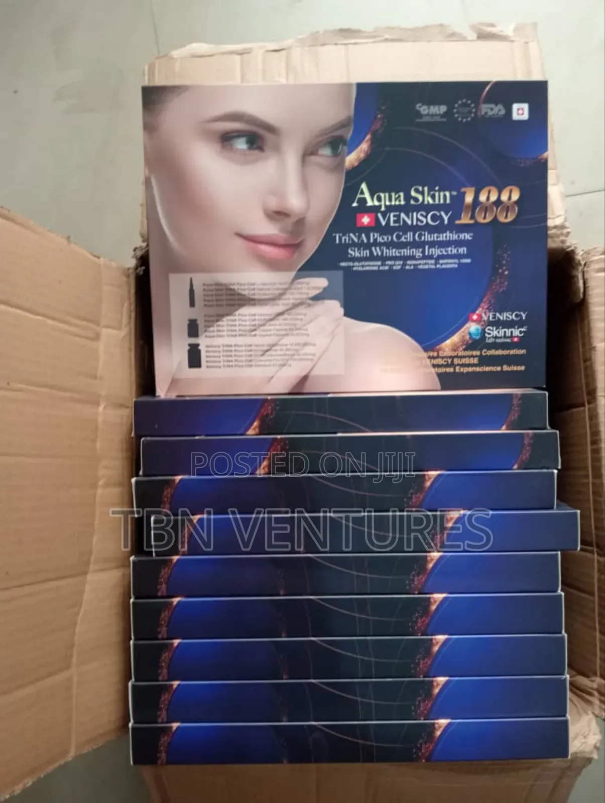 Aqua Skin Veniscy 188 Glutathione Skin Whitening Injection