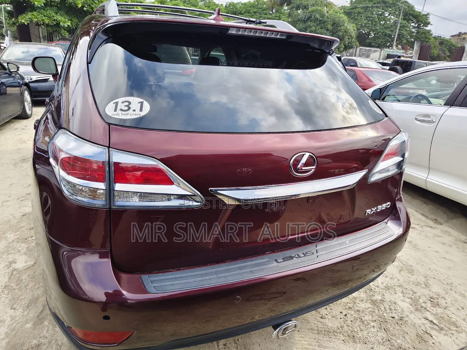 Lexus RX 350 AWD 2015 Burgundy