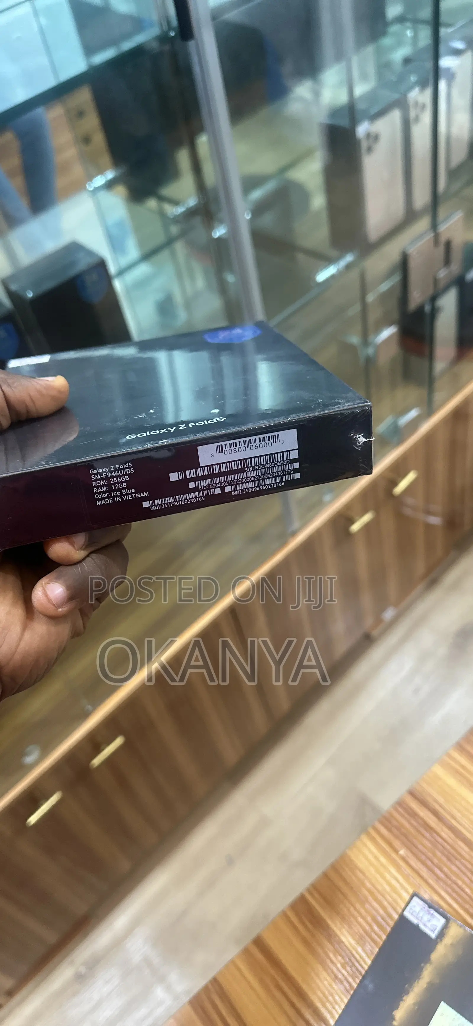 New Samsung Galaxy Z Fold 5 256 GB Black