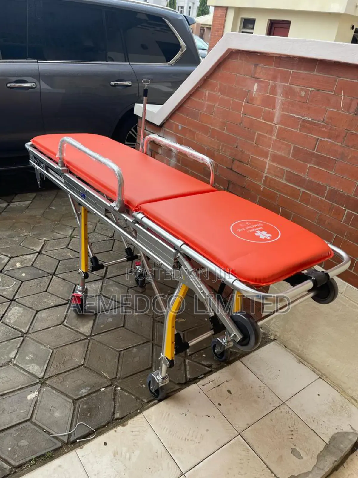 Stainless Steel Ambulance and Emergency Stretcher