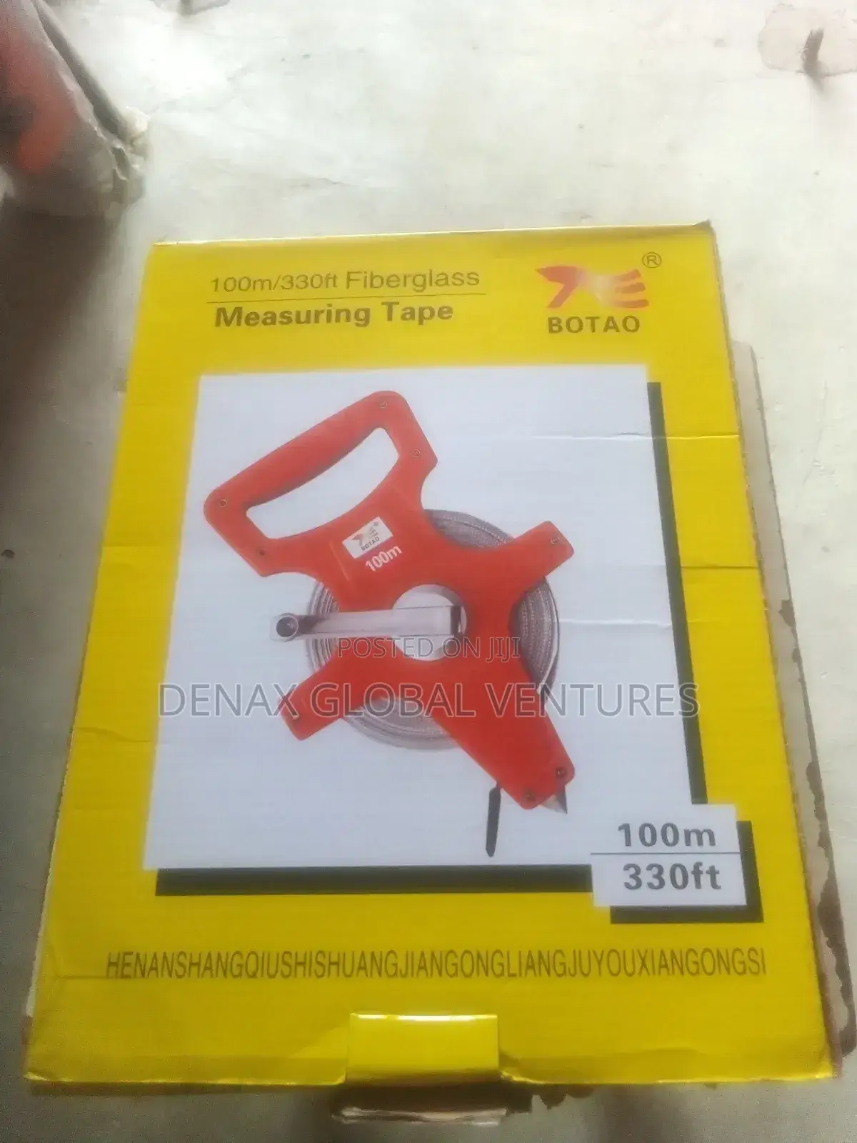 100m Fiberglass Measurement Tape