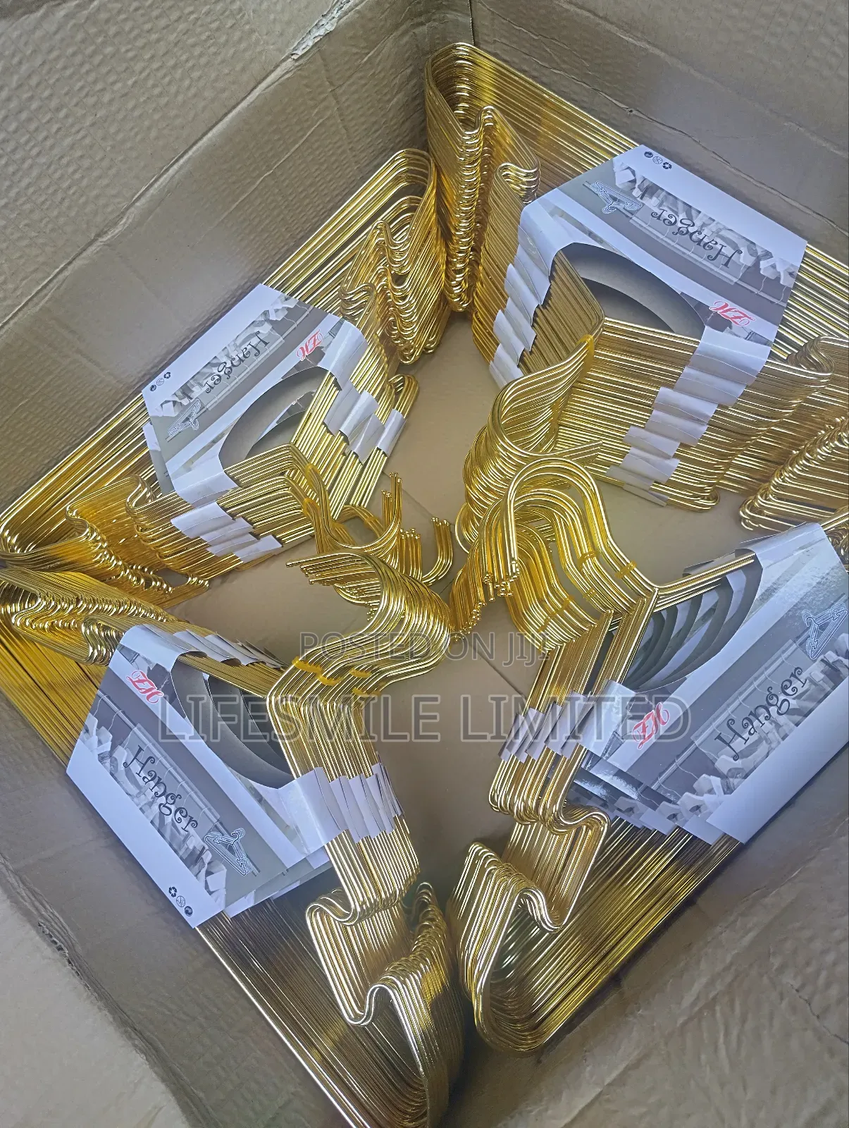 Gold Iron Clothes Hangers