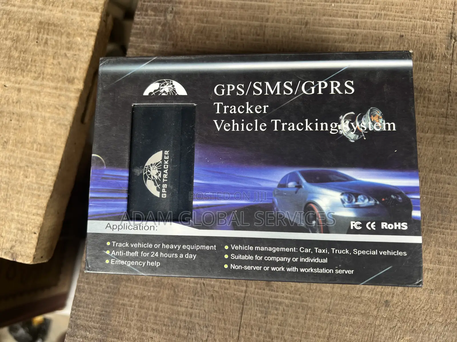 GPS/SMS/GPRS Tracker Vehicle Tracking System.