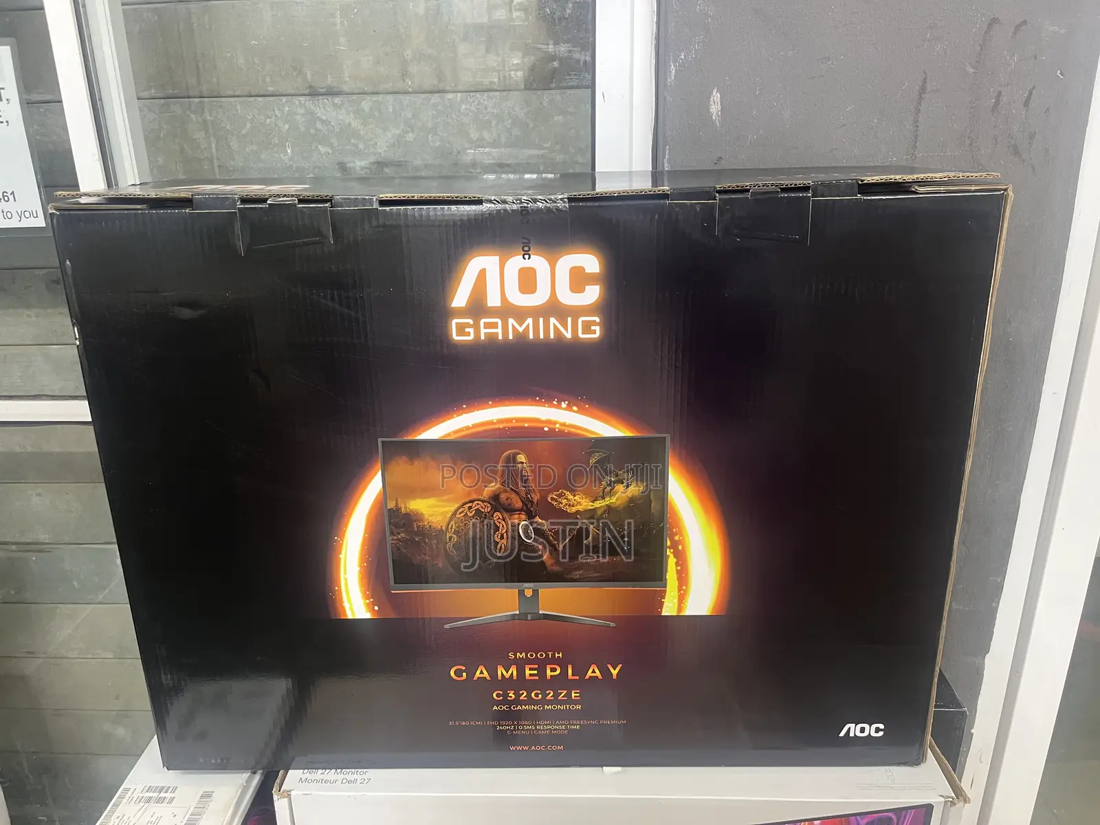 Aoc C32g2ze - 32 Inch Full Hd 240hz Curved Gaming Monitor