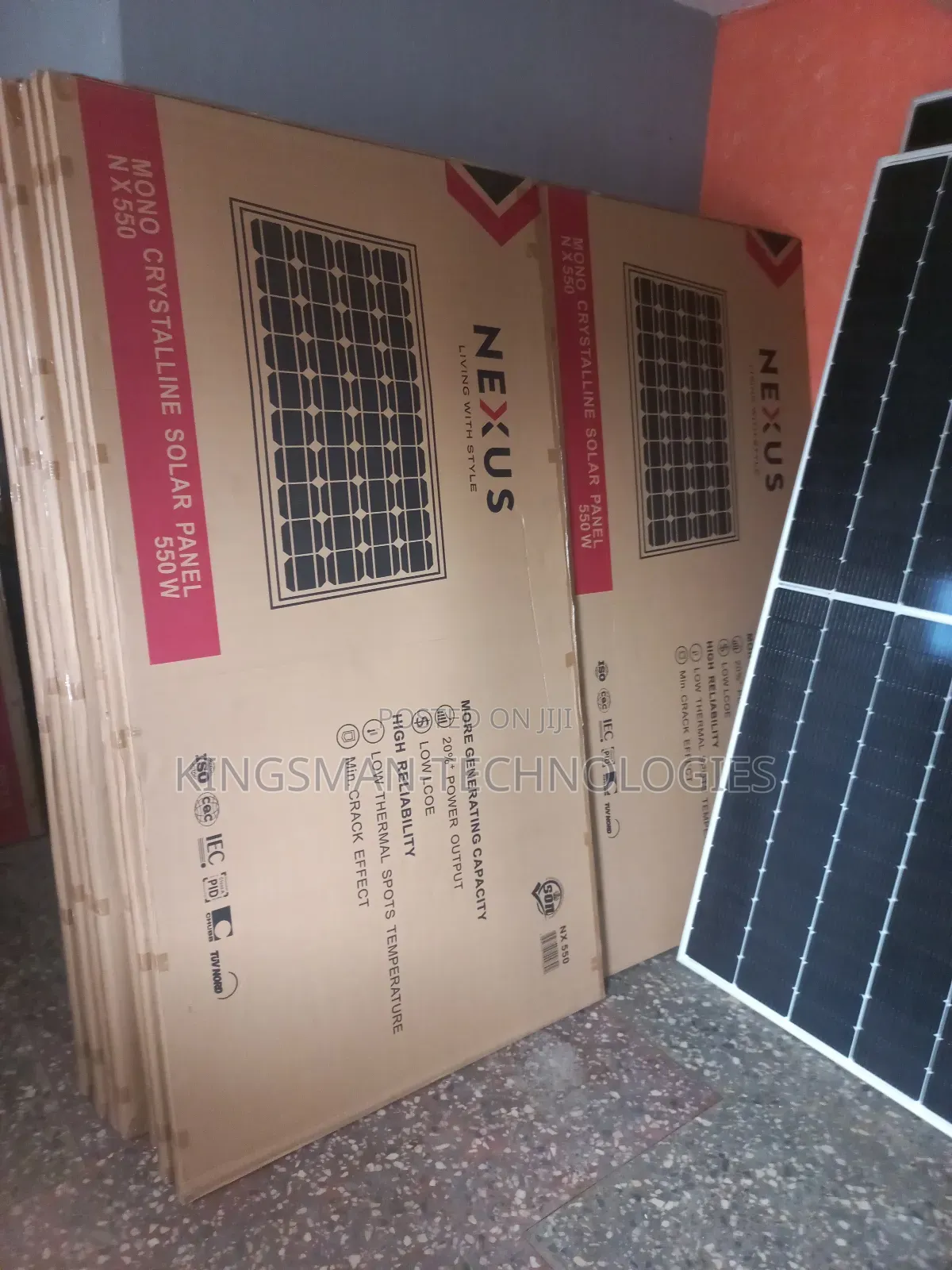 550watt Solar Panels