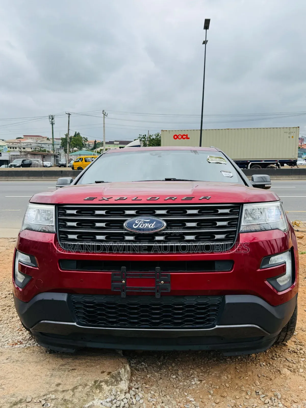 Ford Explorer XLT 4dr FWD (2.3L 4cyl 6A) 2017 Red