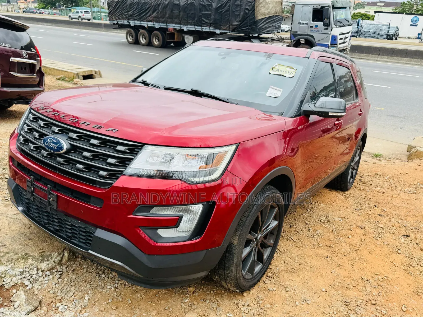 Ford Explorer XLT 4dr FWD (2.3L 4cyl 6A) 2017 Red