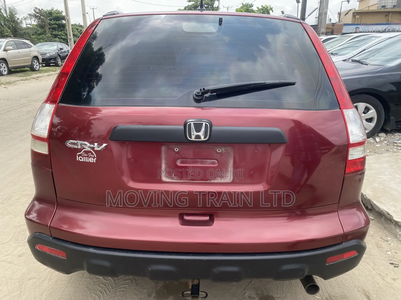Honda CR-V EX-L 4WD Automatic 2007 Red