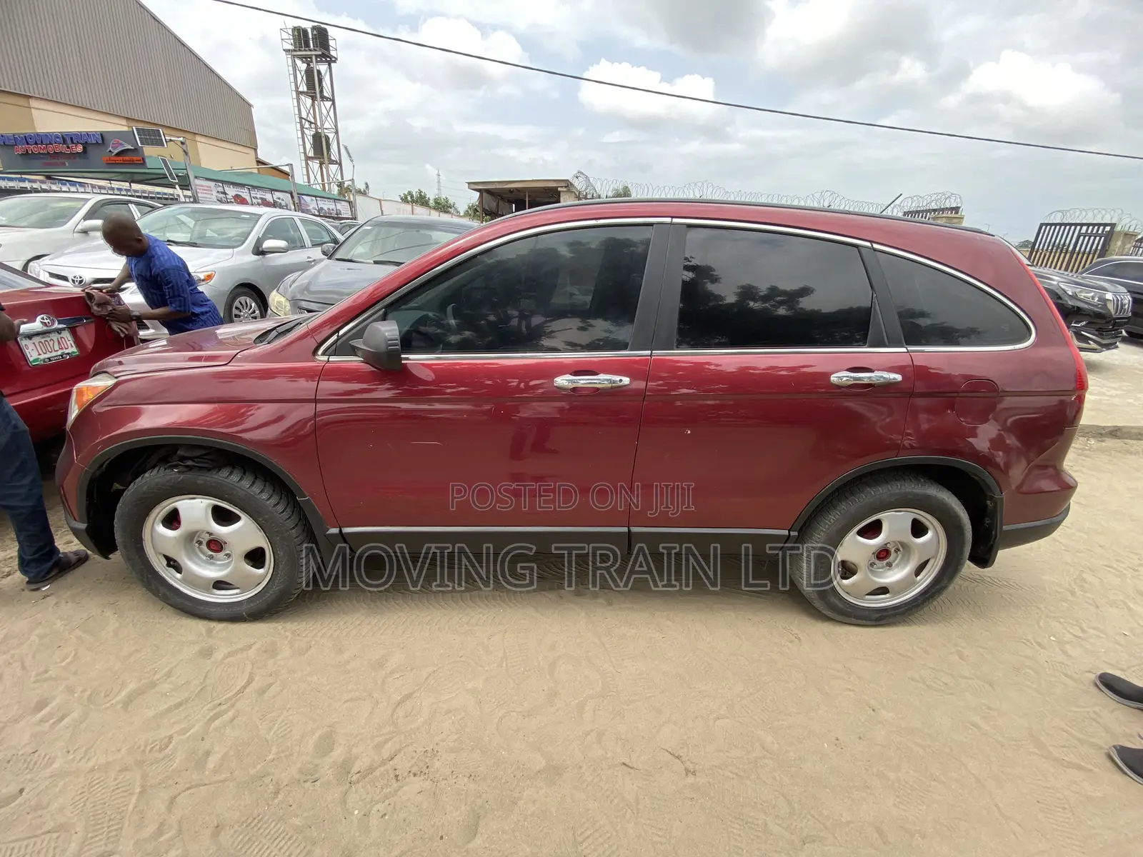 Honda CR-V EX-L 4WD Automatic 2007 Red