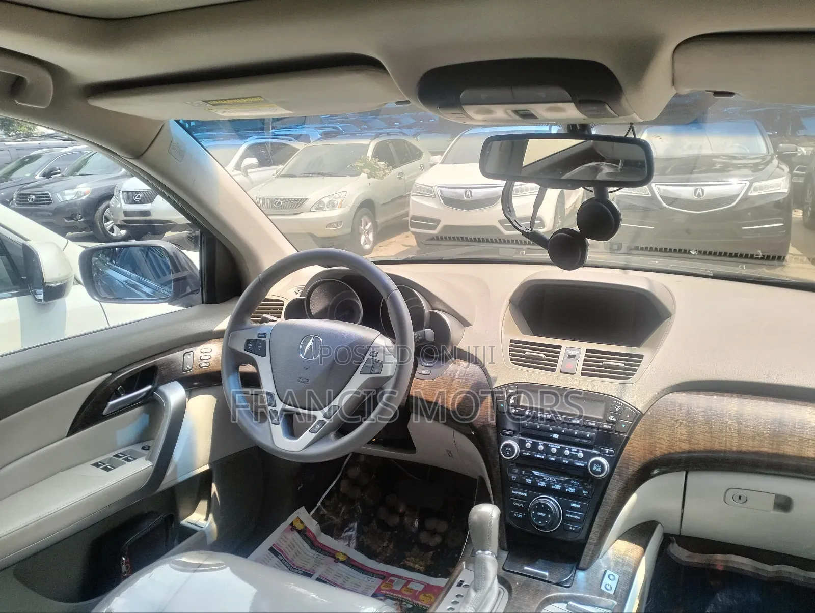 Acura MDX SUV 4dr AWD (3.7L 6cyl 6A) 2012 Gray