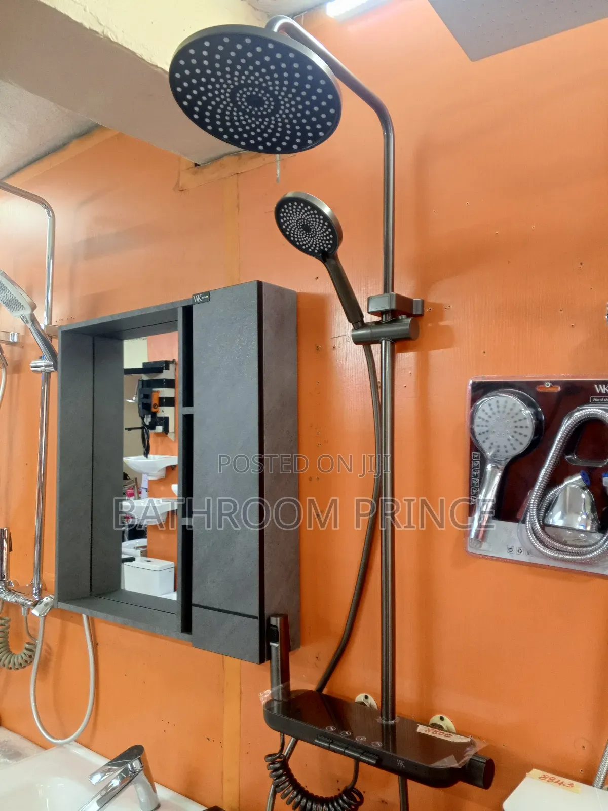 Grey Shower Mixer