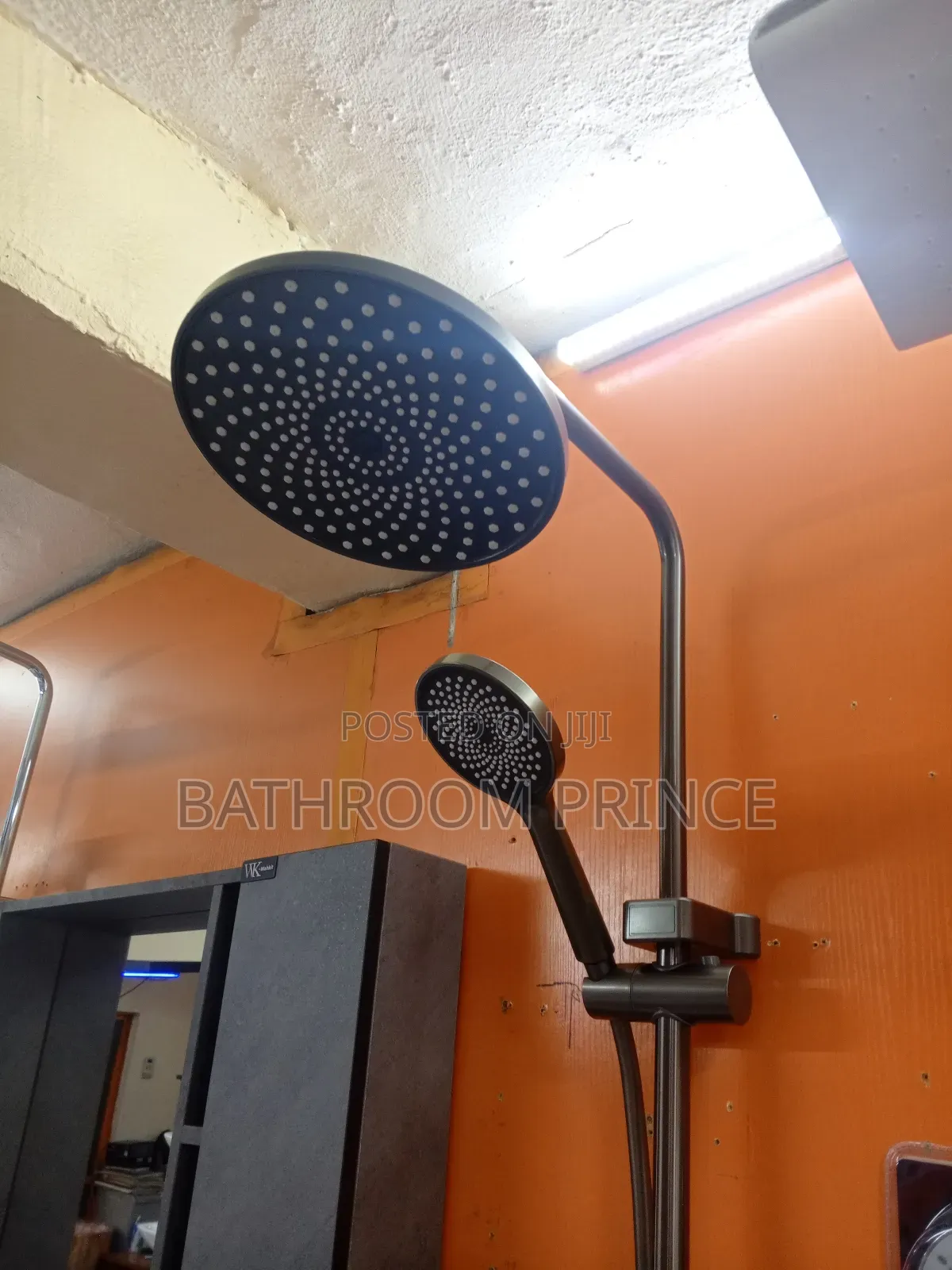 Grey Shower Mixer