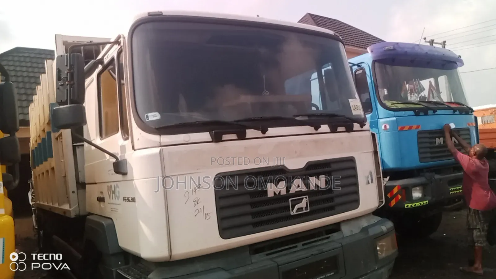 Man Diesel Refuse Truck