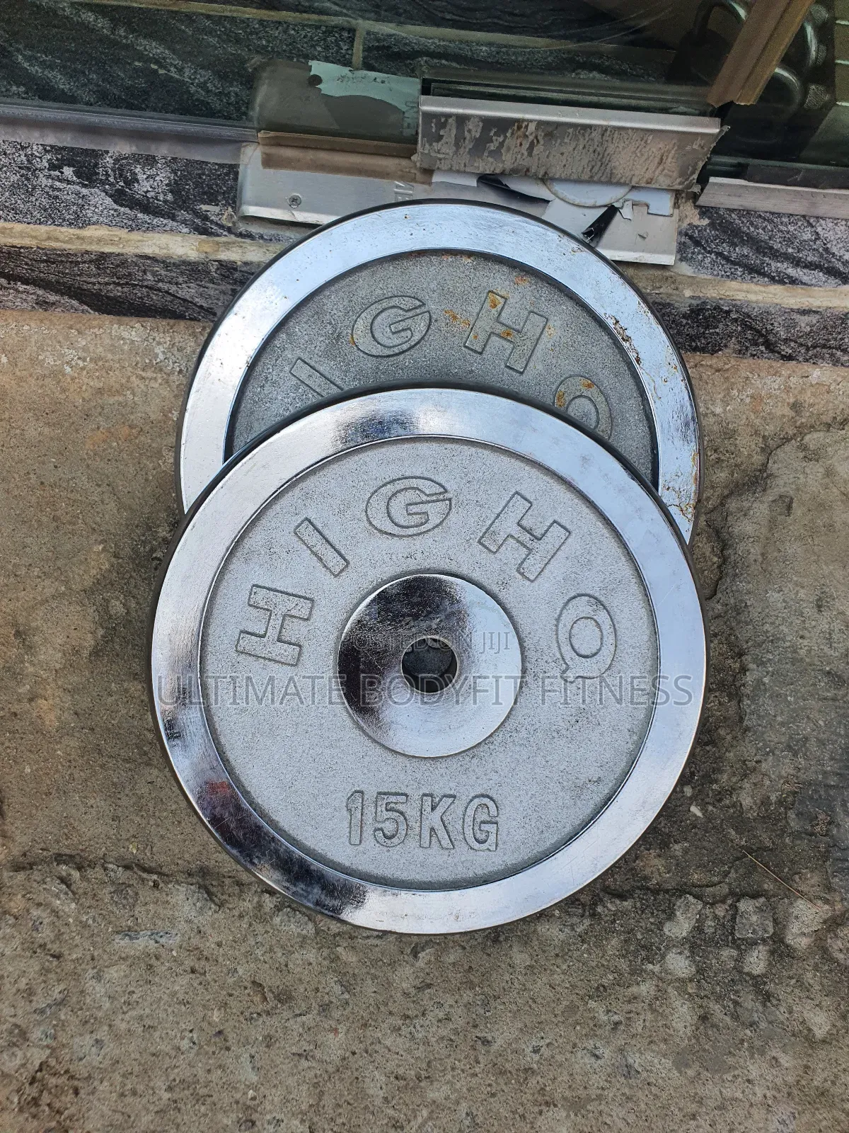 Brand New 15kg Chrome Plates