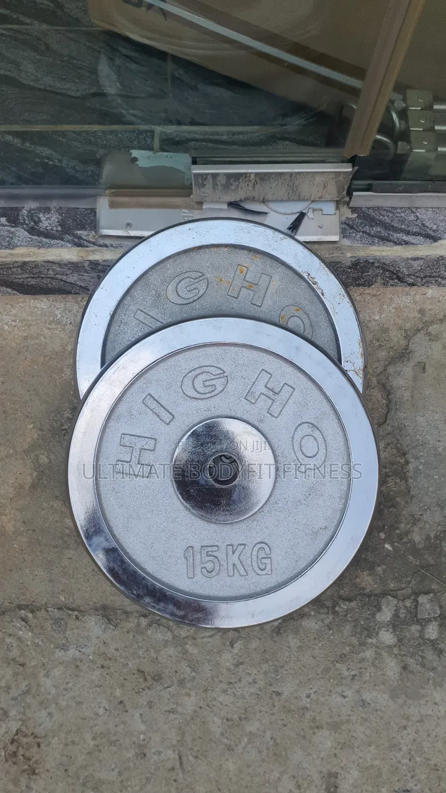Brand New 15kg Chrome Plates