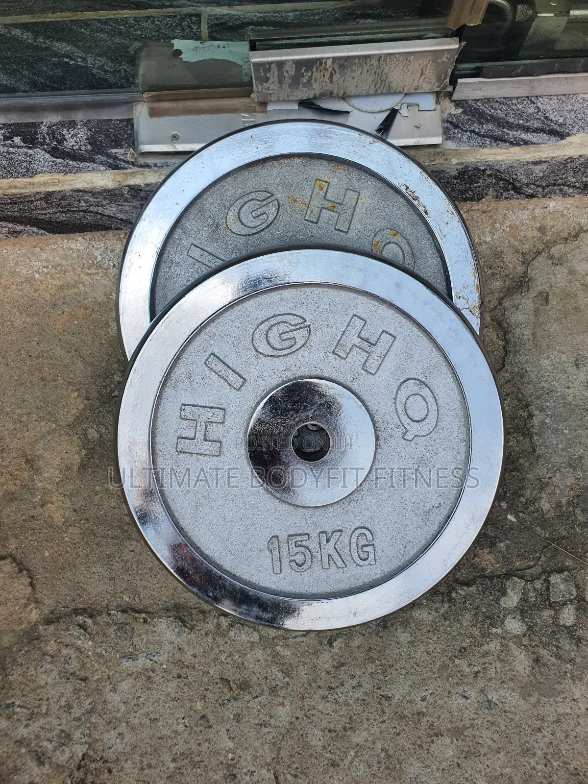 Brand New 15kg Chrome Plates