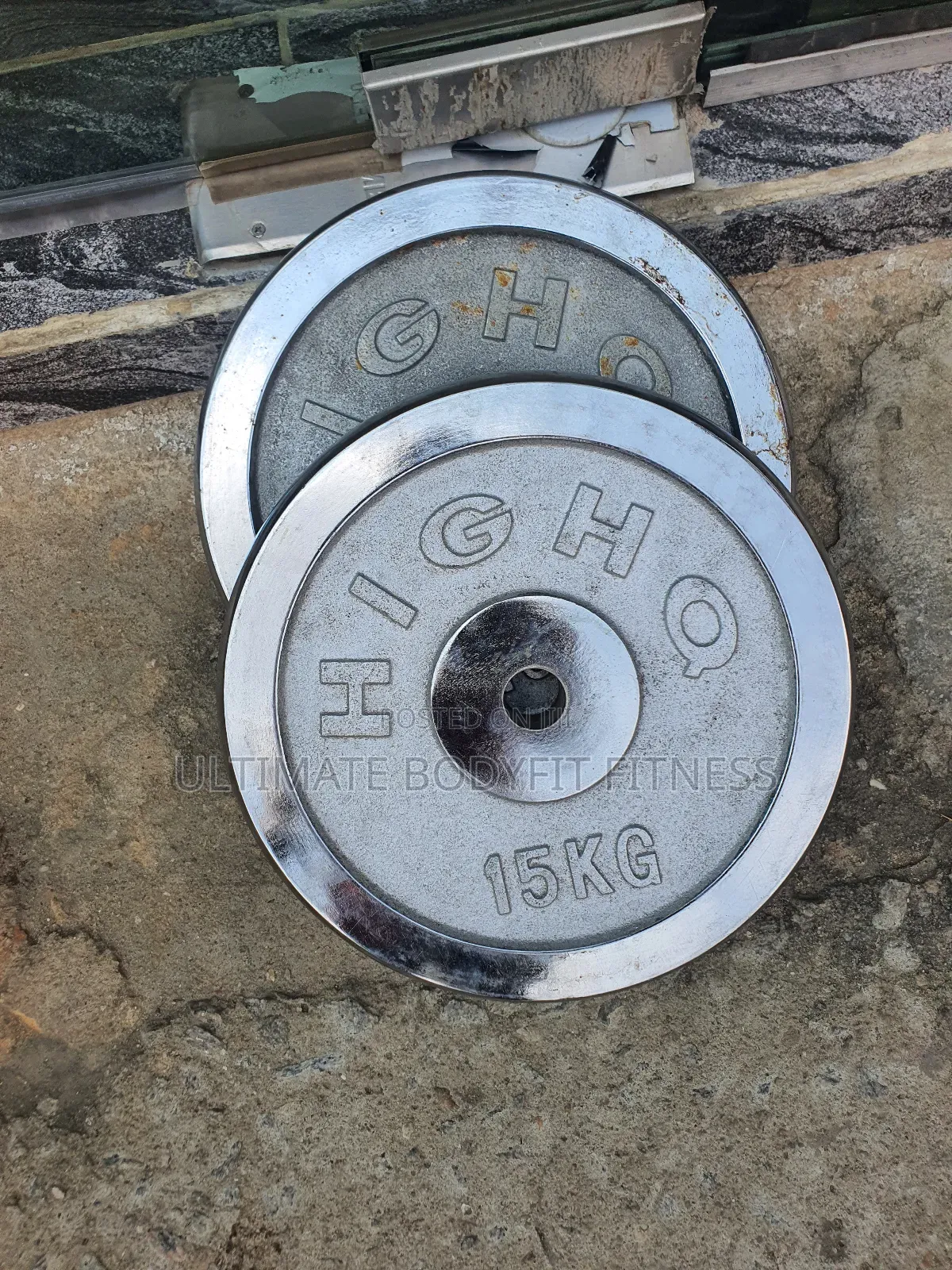 Brand New 15kg Chrome Plates