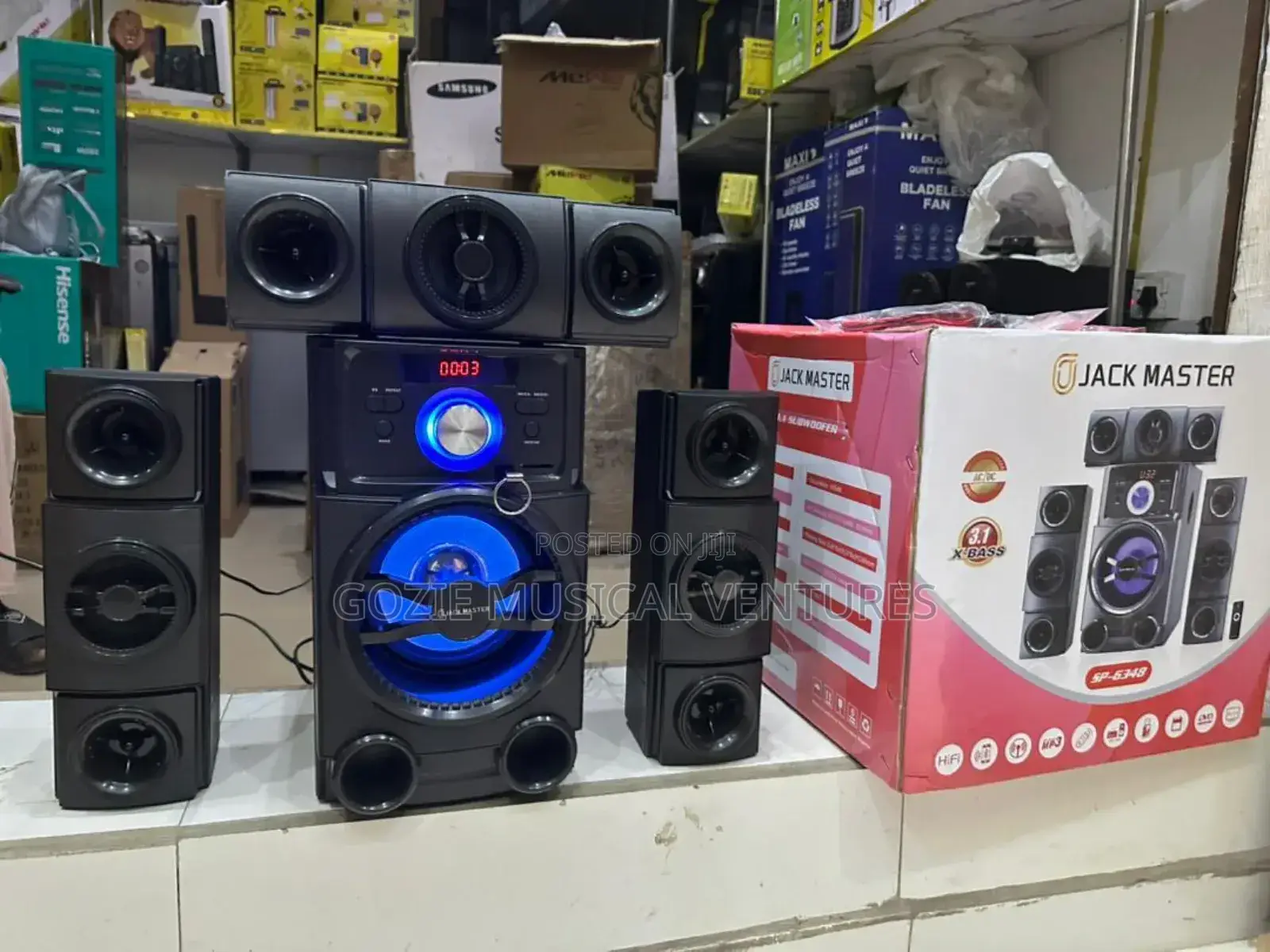 Djack Master Sp_ 6348 Home Theater System 3.1