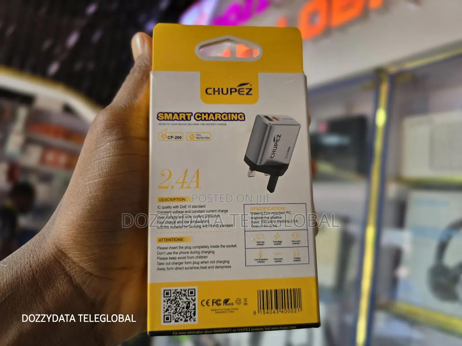 Chupez Cp-200 Smart Charging Wall Charger