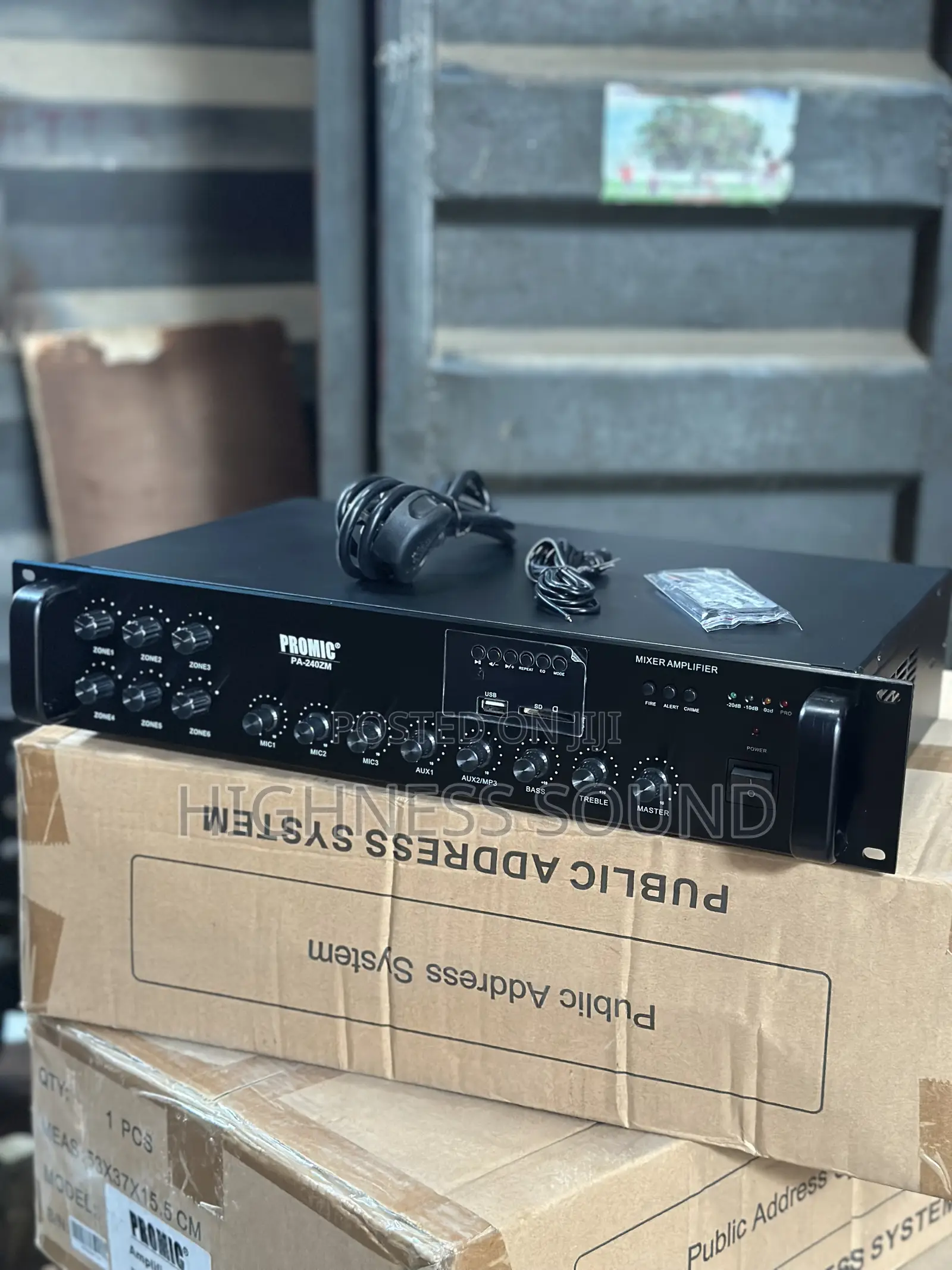 Promic 6zone Amplifier for Ceiling Speakers