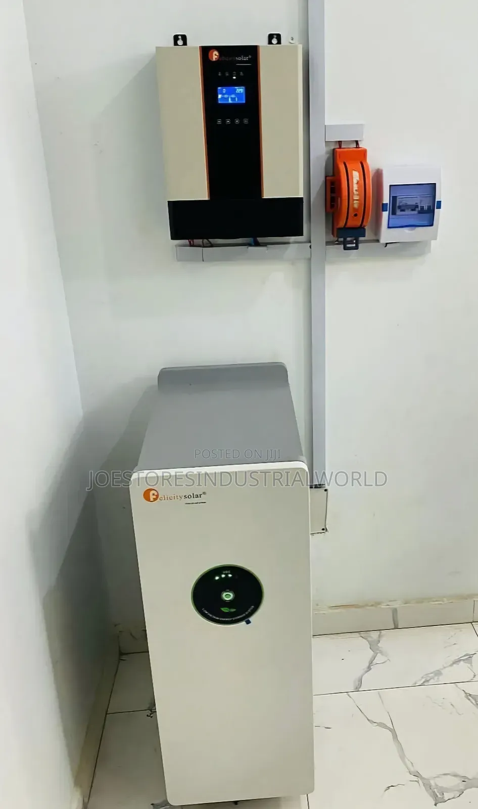 Full Set Up Felicity Lithium Battery 15kwh Hybrid Inverter